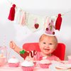 Strawberry 1st Birthday High Chair Tassels Banner Strawberry First Birthday Crown 1 Sweet Cake Topper Strawberry First Birthday Party Supplies