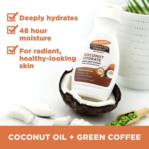 Palmers Coconut Oil Body Lotion 8.5 Ounce (251ml) (2 Pack)