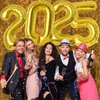40 Inch Giant Gold Number 2025 Balloon, 2025 New Years Decorations for 2025 Happy New Year Eve Christmas and Graduations Party Supplies