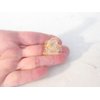 Generic Small mini clear gold or silver heart shaped hair claw clip (Primary color: Silver), 1 Count (Pack of 1)