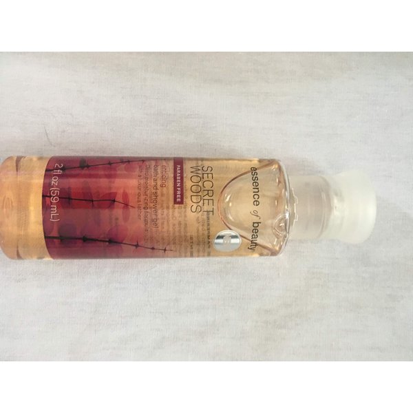 Essence of Beauty SECRET WOODS Bath & Shower Gel TRAVEL SIZE 2 FL. OZ