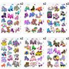 12 Sheets Roller Skate Temporary Tattoos for Kids, 80s 90s Roller Skating Birthday Party Supplies Decorations Roller Skating Party Favors for Girls Boys Children's Goodie Bag Fillers Party Game Gifts