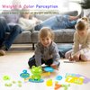 Frog Balance Counting Toys, Cool Math Learning Games for Boys and Girls, Educational Number Toy Preschool Frog Balance Counting Toys, Fun Children's Gift STEM Math Games Toys for Kids Age 3+ (63 PCS)