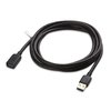 Cable Matters 2-Pack USB to USB Extension Cable 6 ft (USB 3.0 Extension Cable/USB Extender) in Black for Webcam, VR Headset, Printer, Hard Drive and More - 6 Feet