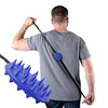 Cactus Back Scratcher Travel Size, Mini Back Scratcher with 2 Sides Featuring Aggressive and Soft Spikes, Great for The Mobility-Impaired and Hard-to-Reach Places, Makes an Awesome Gift - Blue
