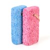 Pumice Stone - Callus Remover and Foot Stone Scrubber - Exfoliating Foot Stone Pumice Rock for Hard, Dry and Dead Skin on Heels, Body, Feet (Pack of 2) (Multicolor)