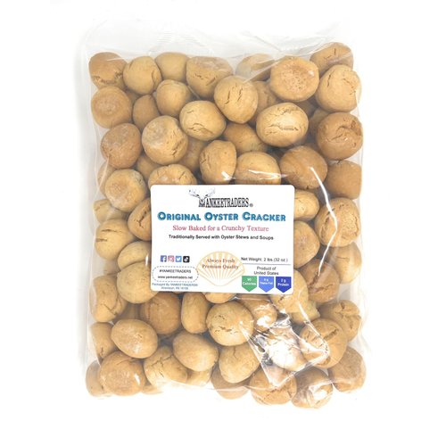 YANKEETRADERS Original Oyster Crackers, Jumbo Size 2 Pound
