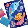 Tiger Tribe: Foil Art - Ocean Magic - Activity Set, Foil Sheets, Art Cards, Ocean Themed Illustrations, Create Underwater Wonderland, Kids Ages 5+
