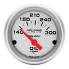 Auto Meter 4348 Ultra-Lite Electric Oil Temperature Gauge, 2 1/16"