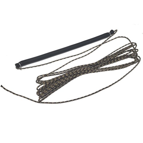 JCS 16FT. High Strength, Vectran Cord, Woodland Camo, 2.0mm Shock Cord with Latex Tubing Shock Absorber