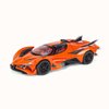 Toy Cars Apo Project EVO Model 1:32 Metal Diecast Car Toys with Light and Sound Pull Back Car for 3 4 5 6 7 Year Old Boys (Orange)