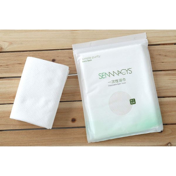 APPEARUS Disposable Bath Towels Extra Thick Hotel Spa Towel 55"x27.5" (4 Count)