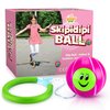 IPIDIPI TOYS Skip It Ankle Toy - Pink Retro Skipit Toy Hopper Ball, Ankle Jump Rope Skip Ball, Improve Coordination, Fun Exercise Playground Ball - Best Retro Birthday Gift for Kids Ages 5-12