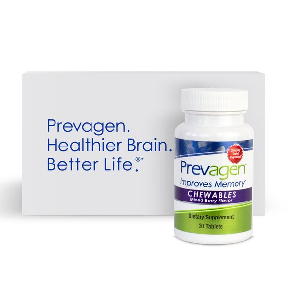 Prevagen Regular Strength Chewables (Mixed Berry) | Memory Pills | Memory Supplements | Nootropics Brain Support Supplement | Memory Vitamins with Apoaequorin & Vitamin D3 | Prevagen Improves Memory