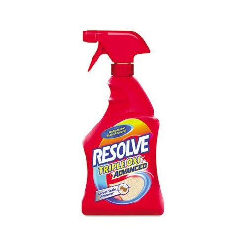 Resolve Triple Oxi Advanced Trigger Carpet Cleaner, 22 oz Bottle