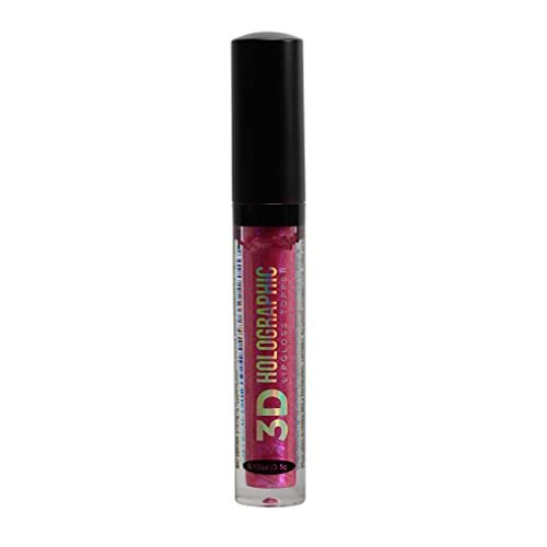 3D Holograpic Lip Gloss Topper - Fucshia