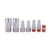 WYNNsky Air Tool Coupler and Plug Kit, 1/4 Inch NPT Fittings Industrial Type, 7 Piece w/Storage Case