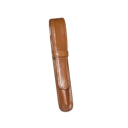 Leather Pen Case For One Color: Tan