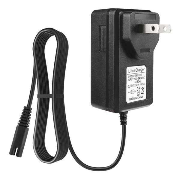 Cordless Water Flosser Charger Cord for Waterpik WP360 WP462 WP450 WP360W WP462W WP450W Replapcement Water Flosser Power Cord 3V DC 2-Prong Adapter YLA-03010 WP-400 Series