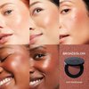 Saie Glow Sculpt Multi-Use Cream Highlighting Blush - Lightweight, Moisturizing Face Makeup Formula With Hyaluronic Acid & Micropearl for a Radiant, Lifted Glow - Bronzeglow (.02 oz)