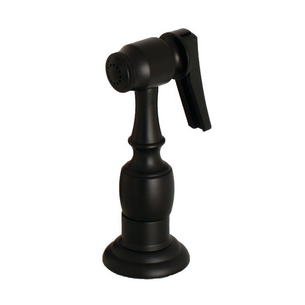 Kingston Brass KBSPR0 Made to Match Kitchen Faucet Side Sprayer, 5-1/8" Length, Matte Black