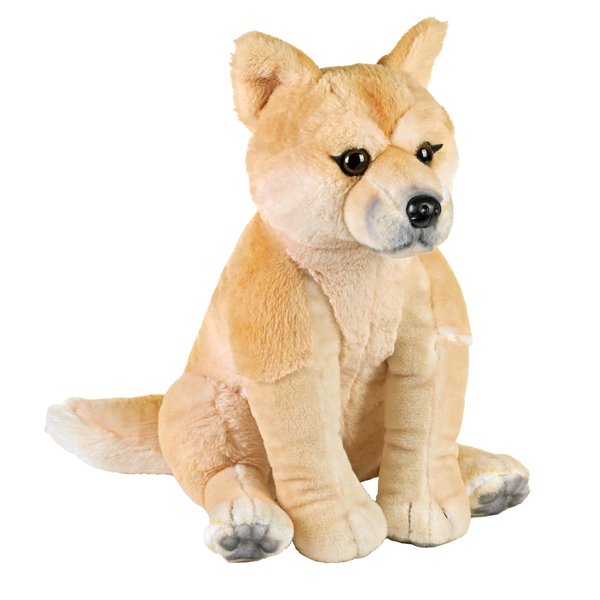Wild Republic Artist Collection Dingo, Stuffed Animal, 15 Inches, Plush Toy, Fill is Spun Recycled Water Bottles