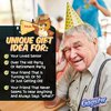 Gagster Over The Hill Say What? Ear Trumpet Hearing Enhancer - Hilarious Retirement Gag Gift - Funny Senior and Old People Birthday Prank - Old Fashioned Plastic Ear Horn for a Classic Practical Joke