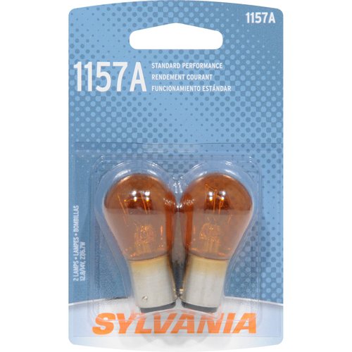 SYLVANIA 1157A Basic Miniature Bulb, (Contains 2 Bulbs)