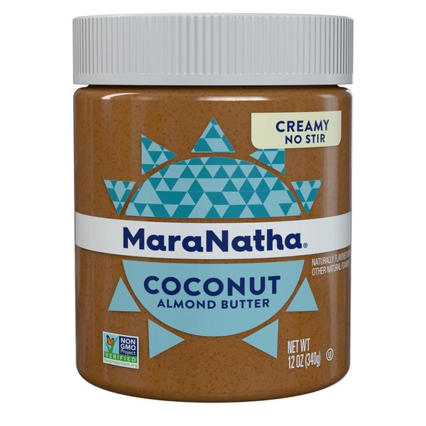 MaraNatha No Stir Creamy Roasted Coconut Almond Butter, 12oz