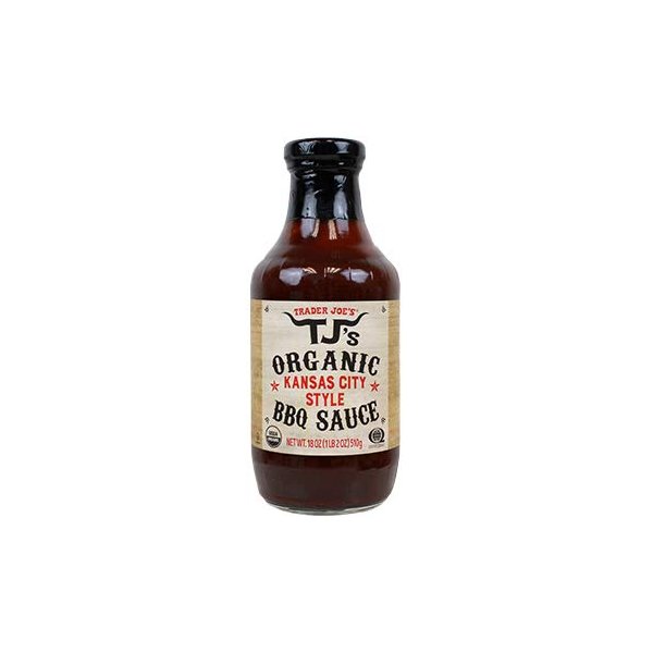 Trader Joe's TJ's Organic Kansas City Style BBQ Sauce NET WT. 18 OZ