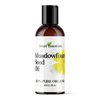 Sweet Essentials Premium Organic Meadowfoam Seed Oil, Imported From Canada, 2oz, 100% Pure, Cold Pressed - For Hair, Skin and Nails | Perfect Carrier Oil | Also Excellent For Mature Skin