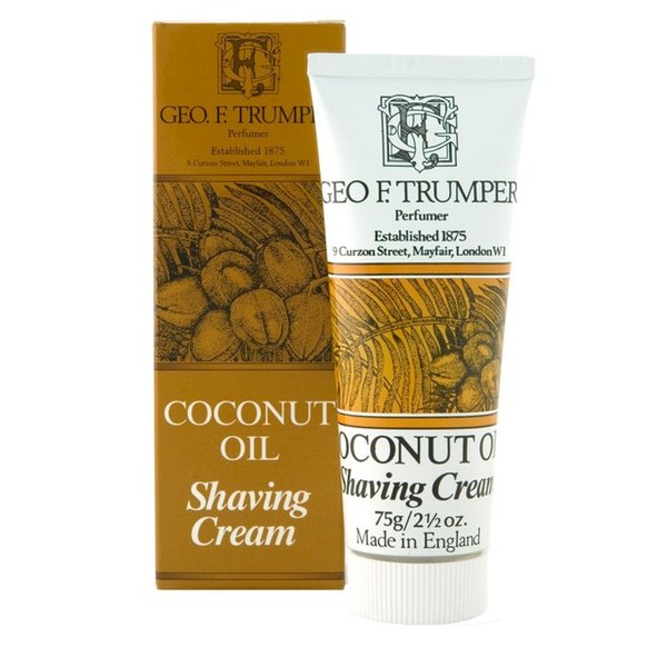 Geo F. Trumper, Coconut Oil Soft Shaving Cream, 75 Gram