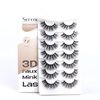 3D Faux Mink Lashes Fluffy 100% Handmade fluffy false eyalshes Reusable Lashes 7 Pairs Serendipity Life P5, 1.0 Count