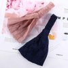 Leadigol Wide Edge Headband Elegant Simple Headdress Headwear Mesh Wash Face Retro Korean Style Hair Band
