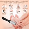 Electric Callus Remover for Feet,Rechargeable Portable Electronic Foot File Pedicure Kits,Professional Waterproof Pedi Feet Care Tools Wet&Dry Foot Scrubber File Perfect for Hard Cracked Dry Dead Skin