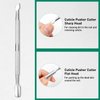 XIFEPFR Cuticle Remover Kit, Cuticle Remover Cream, Cuticle Trimmer, Cuticle Pusher, Cuticle Nipper, Professional Cuticle Remover Tools Set, Stainless Steel Manicure Tools with 15ml Cuticle Softener