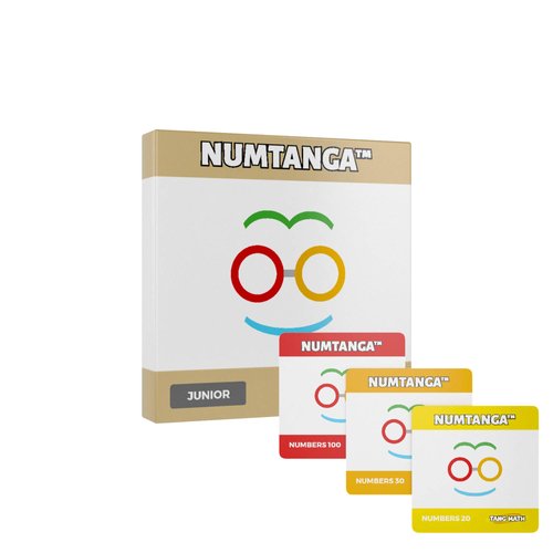 Tang Math Games - NumTanga JR - Educational Resource - (Counting • Place Value • Numbers to 100) - Multiple Representations, Simple & Effective - Enrichment & Intervention Activities for Kids