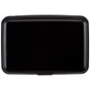 Kaabao Credit Card Holder, Metal Card Wallet for Women Men, Slim ID Card Holders RFID Blocking Protector Sleeves Aluminum Business Hard Case (Black)