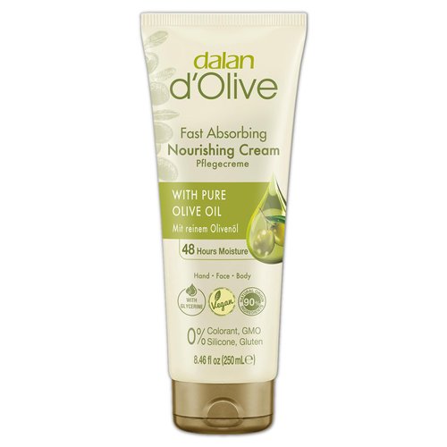 Hand and Body Cream, Pure Olive Oil, Dalan D’olive 250ml – 8.45floz
