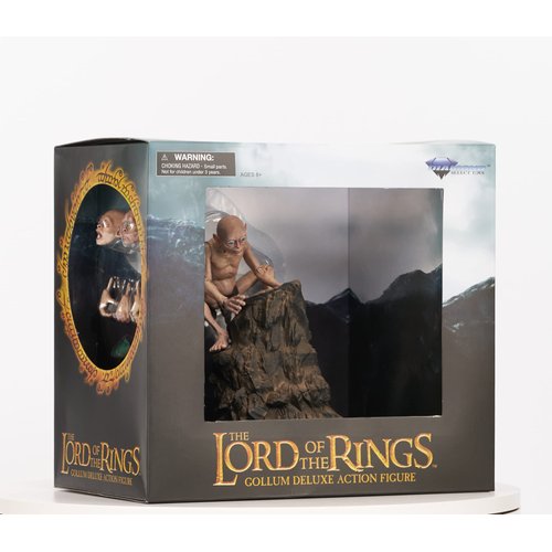 Diamond Select Toys The Lord of The Rings: Gollum Deluxe Action Figure, Multicolor