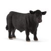 Schleich Farm World, Realistic Animal Toys for Kids Ages 3 and Above, Black Angus Bull Cow Toy Figure