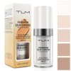 TLM Colour Changing Liquid Foundation Hides Wrinkles & Lines, BB Cream Makeup Base Concealer Cover Moisturizing Fluid for all Skin Tone SPF15, Pack of 1