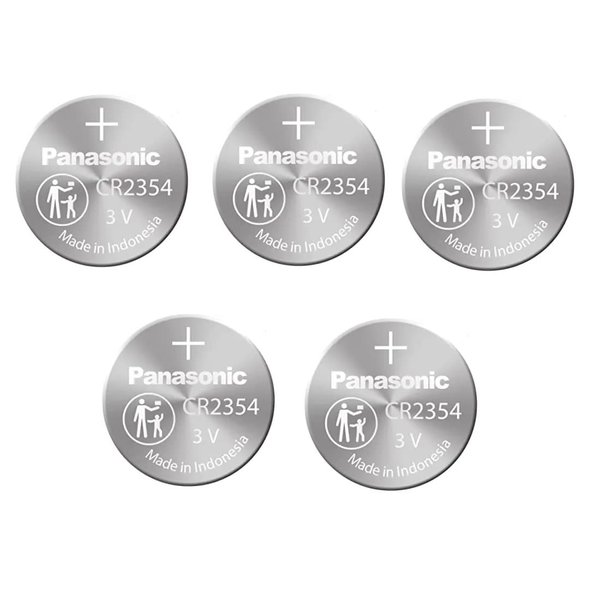 5 New Panasonic CR2354 2354 CR 2354 3V lithium BATTERIES