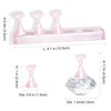 MISSELF Nail Stand for Painting Nails, Nail Stands for Press Ons with Putty, Acrylic Nail Art Stand Nail Holder for Fake Nails Practice Magnetic Crystal 2 Sets