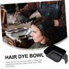 Beatifufu 2pcs Baked Oil Bowl Diy Mixing Tint Bowl Hair Color Bowl Salon Supplies Hair Dying Bowl Hair Coloring Bowl Hair Salon Tool Bowl for Hair Dying Hairdressing Tool Hair Dye