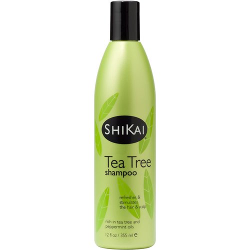 ShiKai Tea Tree Shampoo (12 Fl Oz) Wake Up with Peppermint & Tea Tree | Refresh & Stimulate Your Scalp | Soap Free Alternative | Moisture for Daily Use