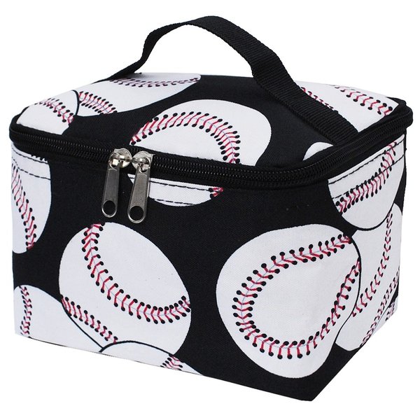 N Gil Baseball Travel Makeup Bag