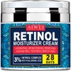 AIWEI Retinol Cream - Boosts Collagen, Hydrates and Brightens Skin - Face Moisturizer for Men and Women - 1.7 oz