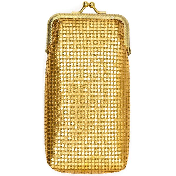 Gold Vintage Luxuriant Soft 3mm Metallic Mesh (Full Pack 100s/Kings) Cigarette Case Purse
