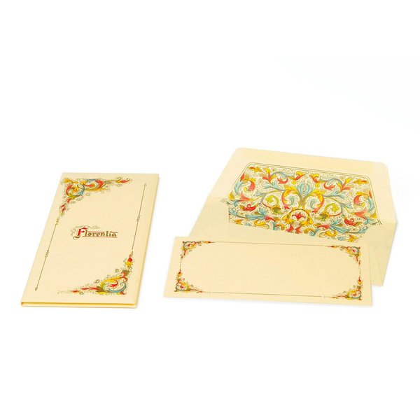 Florentia Long Cards and Envelopes Portfolio